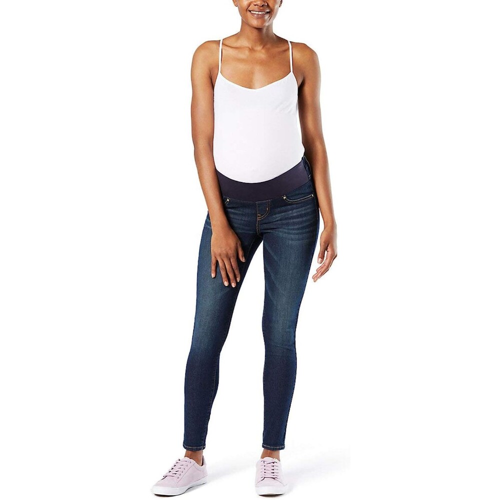 Signature by Levi Strauss & Co. Gold Label Maternity Baby Bump Skinny, Small - Picture 3 of 7